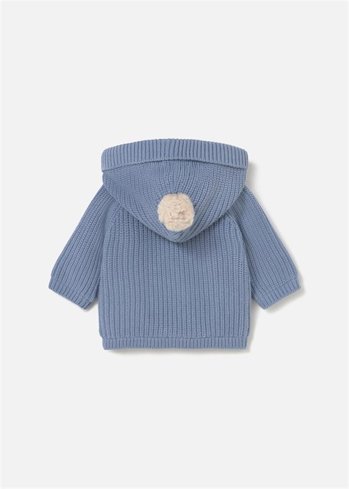 Mayoral Erkek Bebek Peluş Örme Hırka Mavi 2330