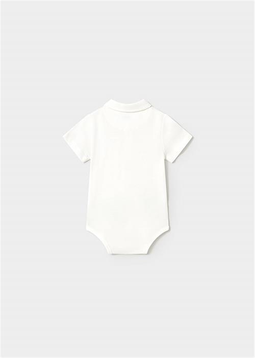 Mayoral Erkek Bebek Polo Yaka Zıbın Body Krem 1744