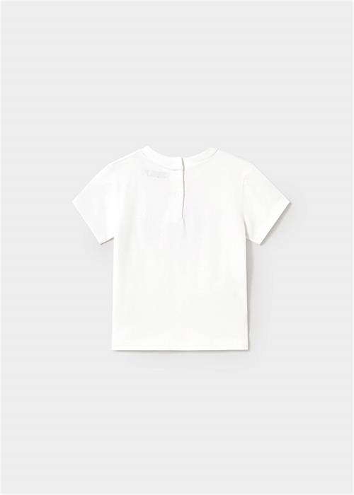 Mayoral Erkek Bebek Tişört Beyaz 1052