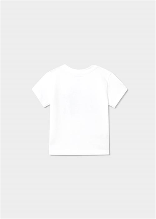 Mayoral Erkek Bebek Tişört Beyaz 1063