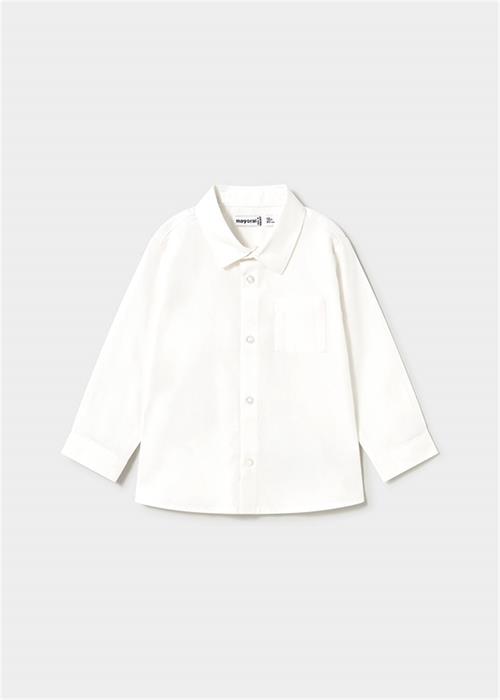 Mayoral Erkek Bebek Uzun Kollu Gömlek Beyaz 124