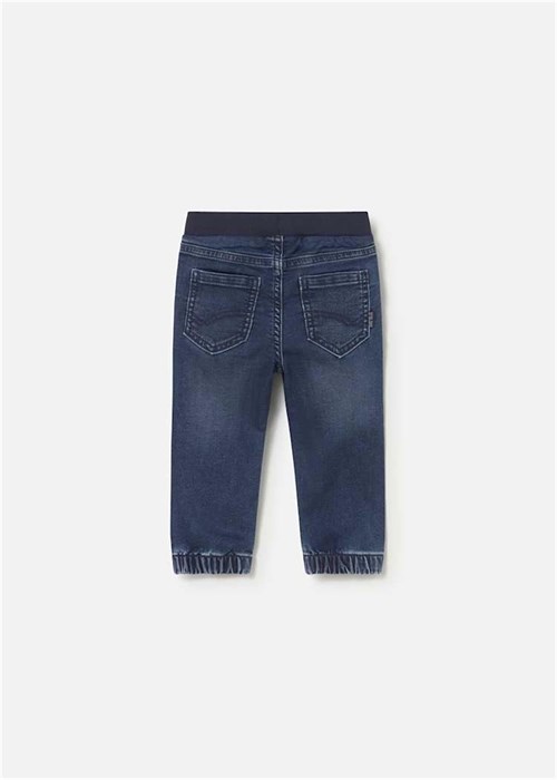 Mayoral Erkek Bebek Yumuşak Denim Pantolon Koyu Mavi 1520