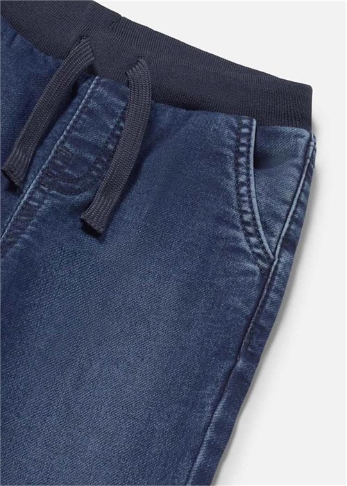 Mayoral Erkek Bebek Yumuşak Denim Pantolon Koyu Mavi 1520