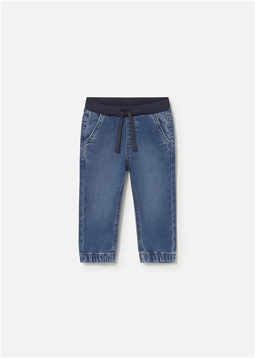 Mayoral Erkek Bebek Yumuşak Denim Pantolon Lacivert 1520