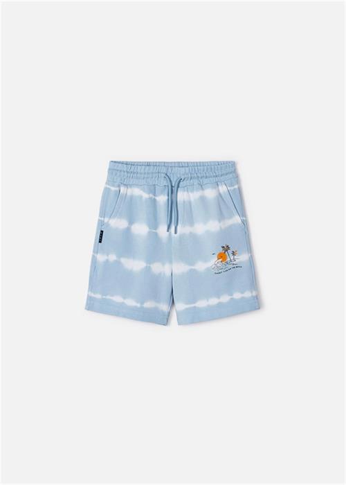 Mayoral Erkek Çocuk Bağcıklı Şort Dalgalı Mavi 3238