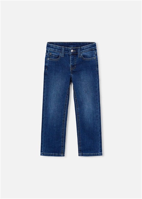 Mayoral Erkek Çocuk Basic Slim Fit Kot Pantolon Lacivert 515
