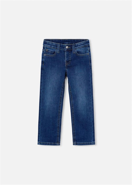Mayoral Erkek Çocuk Basic Slim Fit Kot Pantolon Lacivert 515