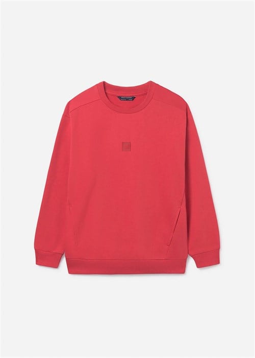 Mayoral Erkek Çocuk Basic Sweatshirt Kırmızı 820