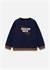 Mayoral Erkek Çocuk Baskılı Cepli Sweatshirt Lacivert 4462
