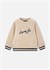 Mayoral Erkek Çocuk Baskılı Cepli Sweatshirt Bej 4462