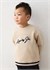 Mayoral Erkek Çocuk Baskılı Cepli Sweatshirt Bej 4462
