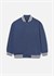 Mayoral Erkek Çocuk Baskılı Fermuarlı Sweatshirt Lacivert 6416