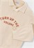 Mayoral Erkek Çocuk Baskılı Polo Yaka Sweatshirt Bej 4461