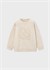 Mayoral Erkek Çocuk Baskılı Sweatshirt Bej 4304