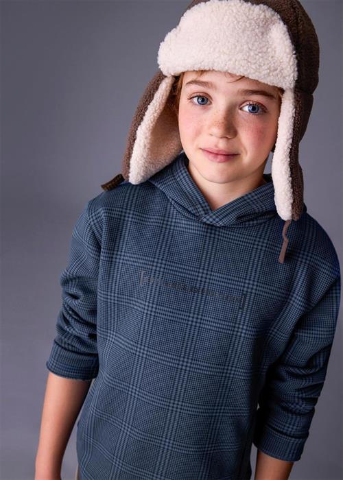 Mayoral Erkek Çocuk Baskılı Sweatshirt Koyu Mavi 7404