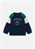 Mayoral Erkek Çocuk Baskılı Sweatshirt Lacivert 4457