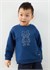 Mayoral Erkek Çocuk Baskılı Sweatshirt Lacivert 4459