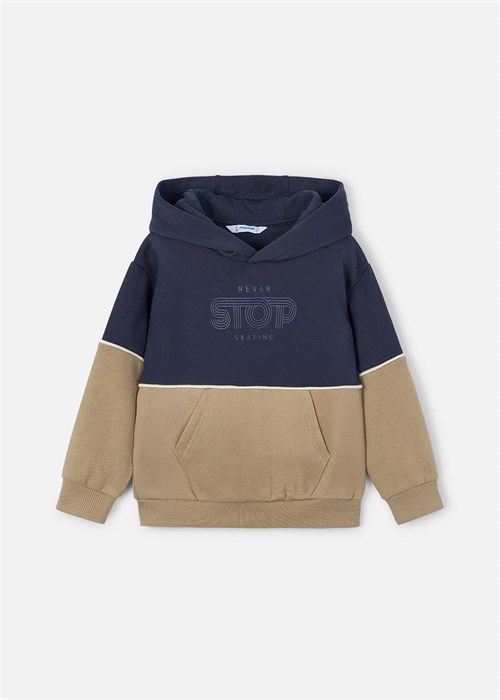 Mayoral Erkek Çocuk Baskılı Sweatshirt Lacivert 4410
