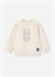 Mayoral Erkek Çocuk Baskılı Sweatshirt Bej 4459