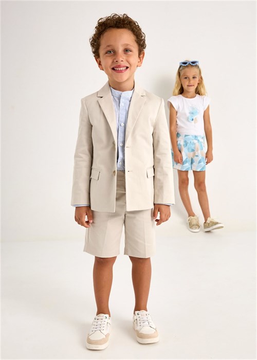 Mayoral Erkek Çocuk Blazer Ceket Bej 3419 