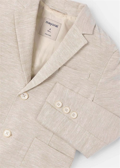 Mayoral Erkek Çocuk Blazer Ceket Bej 3417