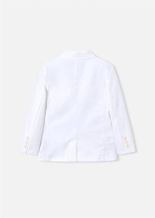 Mayoral Erkek Çocuk Blazer Ceket Beyaz 3437