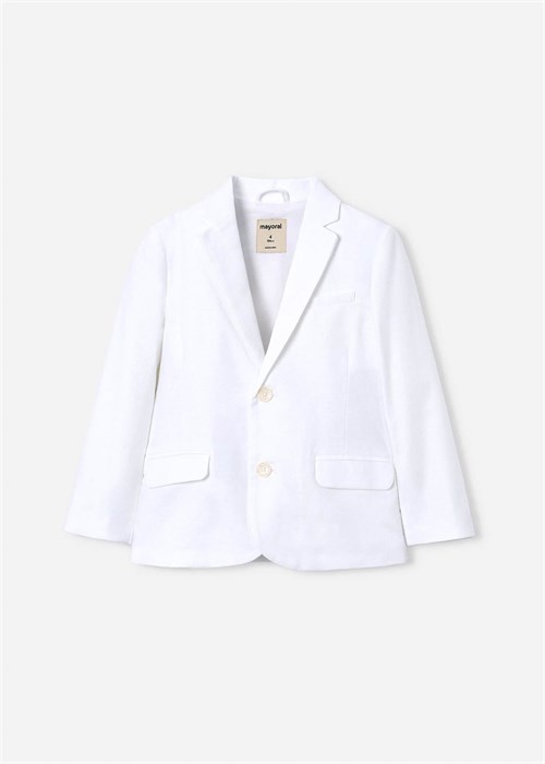Mayoral Erkek Çocuk Blazer Ceket Beyaz 3437