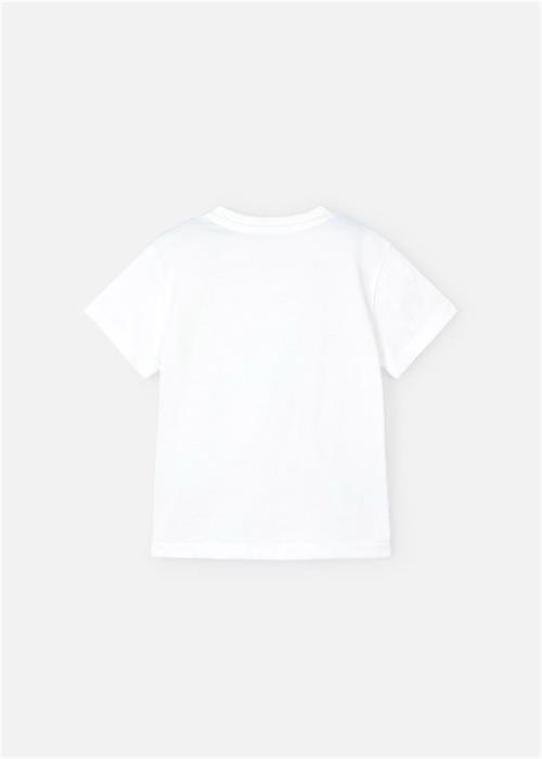 Mayoral Erkek Çocuk Cepli Tişört Krem 3032