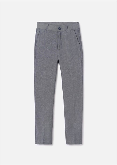 Mayoral Erkek Çocuk Chino Keten Pantolon Gri 6512