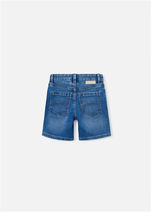 Mayoral Erkek Çocuk Denim Kot Şort Mavi 3205