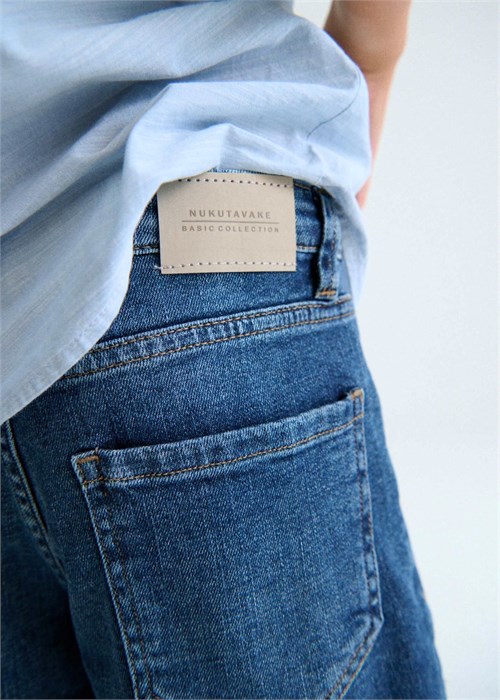 Mayoral Erkek Çocuk Denim Kot Şort Mavi 252