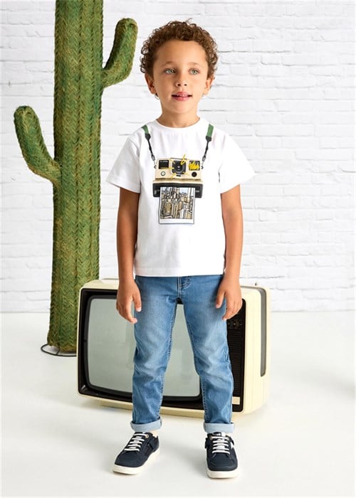 Mayoral Erkek Çocuk Denim Pantolon Mavi 3567