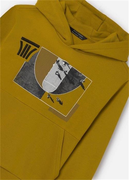 Mayoral Erkek Çocuk Desenli Sweatshirt Yeşil 7452