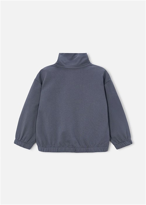 Mayoral Erkek Çocuk Fermuarlı Sweatshirt Antrasit 3441