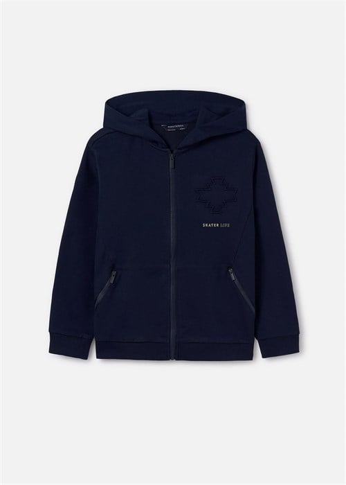 Mayoral Erkek Çocuk Fermuarlı Sweatshirt Lacivert 7463