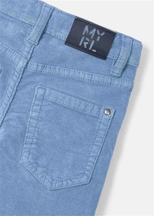 Mayoral Erkek Çocuk Fitilli Pantolon Mavi 537