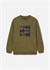 Mayoral Erkek Çocuk İşlemeli Sweatshirt Haki 7488