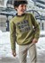 Mayoral Erkek Çocuk İşlemeli Sweatshirt Haki 7488