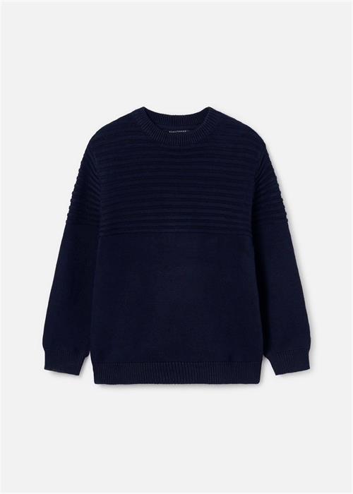 Mayoral Erkek Çocuk Jakarlı Kazak Lacivert 7392