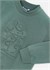 Mayoral Erkek Çocuk Kabartmalı Sweatshirt Yeşil 3434