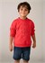 Mayoral Erkek Çocuk Kabartmalı Sweatshirt Kırmızı 3434