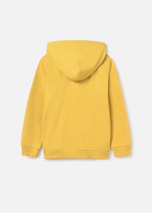 Mayoral Erkek Çocuk Kapşonlu Sweatshirt Sarı 6481