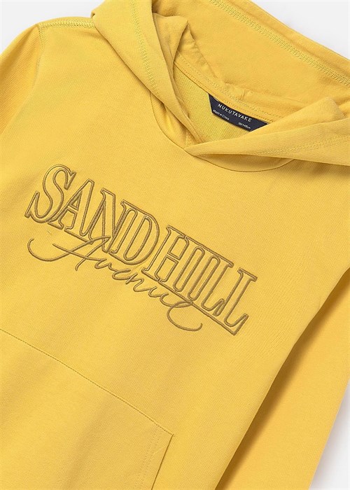 Mayoral Erkek Çocuk Kapşonlu Sweatshirt Sarı 6481