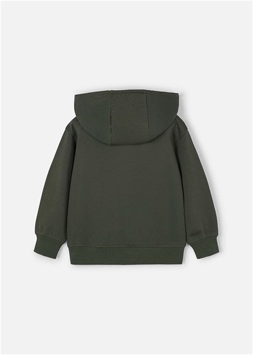 Mayoral Erkek Çocuk Kapüşonlu Sweatshirt Yeşil 4451