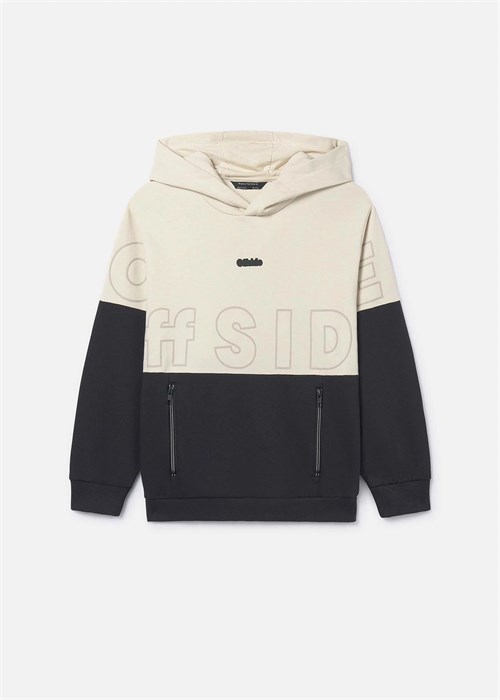 Mayoral Erkek Çocuk Kapüşonlu Sweatshirt Siyah 6411
