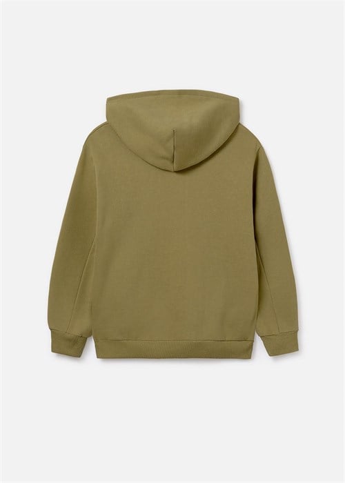 Mayoral Erkek Çocuk Kapüşonlu Sweatshirt Yeşil 7407