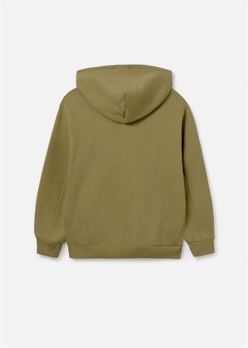 Mayoral Erkek Çocuk Kapüşonlu Sweatshirt Yeşil 7407