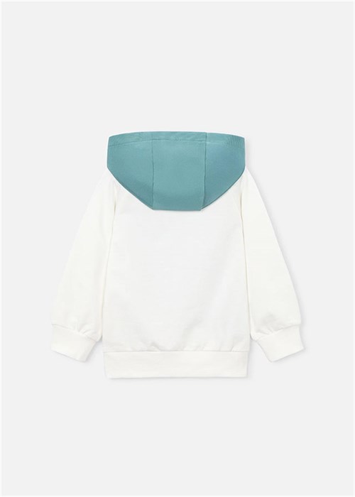 Mayoral Erkek Çocuk Kapüşonlu Sweatshirt Mint 3433