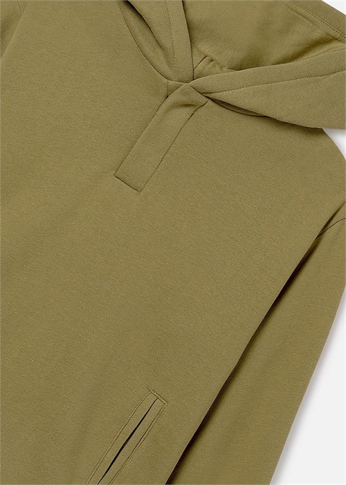 Mayoral Erkek Çocuk Kapüşonlu Sweatshirt Yeşil 7407