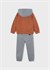 Mayoral Erkek Çocuk Kapüşonlu Sweatshirt Eşofman Takımı Kiremit 4806